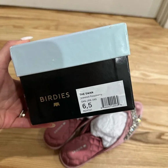 Birdies The Swan Raspberry Slippers - UNWORN - Picture 4 of 4